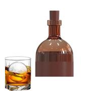 Silicone Ice Ball Mold, Wine Bottle Shape Cold Block Maker, Non-Stick Design, Kitchen Bar Accessory Tool, Beverage Cooling Solution, Suitable for Cocktails Party Drinks Coffee Juice Home Restaurant