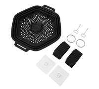 Silicone Ice Bath Tub Bucket, Foldable Portable Hanging Water Chiller for Athletes, Rapid Cooling Black Cold Plunge Tub with Hooks and Ropes for Home Recovery Use