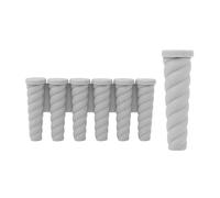 Silicone Ice Cream Molds Set for Craft Enthusiasts Creative 6 Cavity and Single Popsicles Maker Tray Easy Releases Popsicles Molds