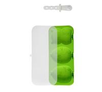 Silicone Ice Cream Molds Set with Detachable Stick Creative 3 Compartments Popsicles Maker Tray Silicone Popsicles Molds