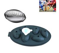 Silicone Ice Cube Mould Football Ice Form Whisky Round Ice Ball Holder