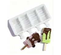 Silicone Ice Lolly Moulds with Sticks | BPA Free Popsicle Mould Set | Ice Pop Moulds for Kids and Adults, Food Grade, Non-Stick, Easy Demould
