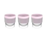 Silicone Ice Maker Large Round Ball Bowl for Whisky Cocktails Easy Release Quick Making of Ice Balls Reusable Mould with Lid Ideal for Bars Restaurants (E, 7.7 x 7.2 cm)