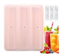 Silicone Ice Maps - Bite Cube Tadse Ice | Ice Masto Cube | Silicone Maps of Ice Maps | 3 Cube Grid Cube Easy Release Mould | Reusable Kitchen Tools for Freezer, Drink Juice