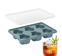 Silicone Ice Mold - 6 Cavities Funny Piston Mold Easy Release | Cute Ice Maker Molds, Reusable Freezer Tray for Jellies, Desserts, Mini Cakes, Whiskey, Cocktails, Coffee, Beer, Cold