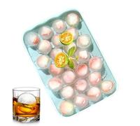 Silicone Ice Mold, Kitchen Accessory Silicone with Twenty-five Cavities, for Balls Easy Release Drinks Cocktails Whisky and Outdoor Camping