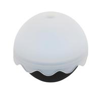 Silicone Ice Sphere Maker for Whiskey and Cocktails Leak Proof Fast Freezing Reusable Tray (Black, ONE Size)