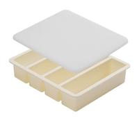 Silicone Ice Tray - Covered Square Ice Bar Mold - Cold Drink Making Tools for Juice, Cocktails, Coffee, Iced -Beverage -Accessories