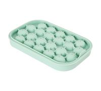 Silicone Ice Tray, Easy Release Tray, 22 Cavity Ice Mould, Sturdy Flexible Silicone Design, for Chilling Drinks Coffee Cocktail Whiskey Beverage Freezer Kitchen Use Entertaining Bar Home 20 x 13.4 x 3