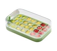 Silicone Ice Tray - Eced Cubes Trays, Easy Release Cold Tably with Lid for Freezer, Food Grade 28 Grid Icecubes Moulds, Reusable Kitchen Accessories for Coffee, Beer and Cup Freezer