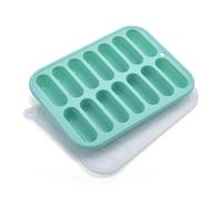 Silicone Ice Tray Versatile Ice Cube Tray with Lid Baking Supplies for DIY Baking Cocktail and Summer Kitchen(Grn)