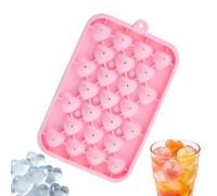 Silicone Ice Trays - Flexible Reusable Food Grade Mould Set, Whiskey Sphere Cube Making Tool | Non Stick Freezing Beverage Cooling Mold, Durable Drink Accessory Kit, for Whiskey Cocktails Kitchen