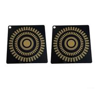 Silicone Induction Cooking Pad Designed for High Temperature Resistance and Effective Protection of Glass Cooktops (B)