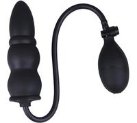 Silicone Inflatable Anal Beads, Silicone Inflatable Anal Beads Butt Plug Inflatable Butt Anal Plug Anal Plug Vibrator Inflatable Plug Beginners Vibrating Anal Beads Anal Plug for Adult Sex Toys