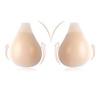 Silicone Invisible Bra Backless Strapless Bras Push Up Nipple Covers List Up Bra Reusable Washable for Large Breast Summer Beach Bikini Disco