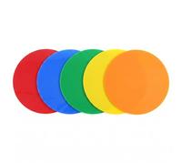Silicone Jar Opener Gripper Pad, 5PCS Multi-Colored Non-Slip Flexible Mat Heat Resistant Round Liquid Silicone Pad Manual Bottle Opener for Weak Hands Seniors Arthritis and Daily Kitchen Tasks