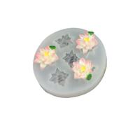 Silicone Jewelry Mold for Clay Epoxy Resin Creation Materials with Detailed Floral Patterns Food Grade Silicone Jewelry Molds