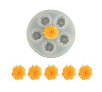 Silicone Jewelry Mold for Clay Epoxy Resin Creation Materials with Detailed Floral Patterns Silicone Flower Molds for Baking
