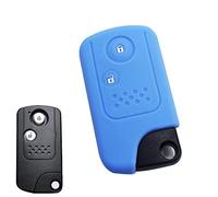 Silicone Key Holder Case Cover Keychain for Honda Freed Step Wgn N Coupe NSX Stream CR-Z Shuttle (Blue)