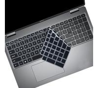Silicone Keyboard Cover Skin for 15.6 Inch Dell Latitude 3550 3540 5520 5521 5530 5531 5550, 15.6 Inch Dell Precision 3560 3570 3561 3571 3590 3591 Laptop Keyboard Skin (Black)