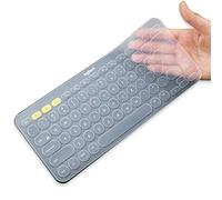 Silicone Keyboard Cover Skin for Logitech K380 & 2023 Pebble Keys 2 K380S Combo for MAC Bluetooth Multi - Device Ultra Thin Protective Keyboard Cover Skin