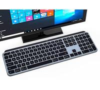 Silicone Keyboard Cover Skin for Logitech MX Keys, Logitech MX Keys Accessories, Ultra Thin Keyboard Protector Skin,Black