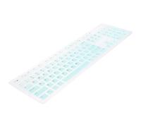 Silicone Keyboard for KB216 Wired Keyboard, Keyboard Protective Cover, Green, Comfortable to Touch, Easy to Clean, Protects from Spills, Personalize the