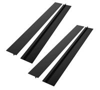 Silicone Kitchen Stove Counter Gap Covers, 2 Pack Gap Fillers,Anti-Slip Filler Seals Spills Between Counter, Stovetop, Oven,Heat Resistant Cooktop Trim Kit, Easy to Clear Stove Guard