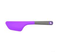 Silicone Kitchen Tool 34cm Dishwasher Safe Flexible(Purple) | Heat resistant up to 230°C, non-stick for surface, flexible head, 34cm length, for ideal for scraping bowls