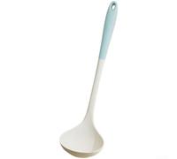 Silicone Kitchen Utensil Set, Heat Resistant up to 220 °C, Scratch-Resistant for Non-Stick Pans, Ergonomic for Handle, Spatula, Spoon, Strainer, Easy to Clean, for Cooking, Baking, Serving, Two-Tone