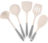 Silicone Kitchen Utensil Uet, 5-Piece Non-Stick Silicone Cooking Utensils Set,Heat-Resistant Kitchen Utensil Set, Silicone Spatula,Non-Stick Kitchen Special Household Spoon Spatula Kitchen Utensils