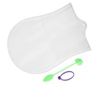 Silicone Kneading Dough Bag Food Grade Multifunctional Dough Mixer Tool for Baking Cooking Homemade Bread Pastry Transparent White 1500ml 1kg Capacity
