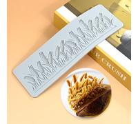 Silicone Lace Fondant Molds 3D Pattern Molds for Cake Decorating, Edible Sugar Craft Tools, Cupcake Tuile Molds for Baking, Resin, Polymer Clay, Dessert Decor Lace Mat Hollow Design (B_ Wheat Ear)