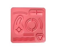Silicone Laparoscopy Simulation Model Medicals Teaching Aid Laparoscopic Trainer for Laparoscopic Techniques Practice Silicone Laparoscopy Simulation Model Suture Practice Tool Trainer