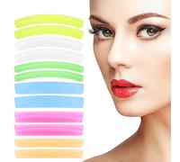 Silicone Lash Lift Ribbon Pads Set Eyelash Extension Curler Lift Rods S,M,L (Silicone Stripe type-12Pairs)