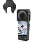 Silicone Lens Cap for Insta360 X5 X4 Lens Protector Guard Housing Anti-dust Anti-scratch Protective Hood Case Skin Accessories