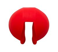 Silicone Lens Cover For insta360 X5 Invisible Dive Case, Anti-scratch Anti-fall Protective Lens Protector Camera Diving Case Action Camera Accessories (Red)