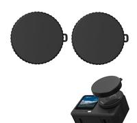 Silicone Lens Cover Protector for DJI Osmo Action 6, Dustproof, Scratch-Resistant, Flexible Lens Cap with Anti-Slip Grip, Easy to Install & Remove, Washable Accessory (2 PC)