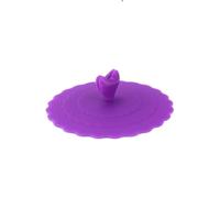 Silicone Lid Covers | Airtight Dustproof Shatterproof Reusable Cup Covers with Clip | Flexible Cup Lids for Coffee and Tea Cups, Mugs, Teapots