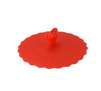 Silicone Lid Covers | Unbreakable, Reusable Silicone Lids for Cups with Love Clip | Flexible Mug Covers Hot Cup Lids for Coffee and Tea Mugs, Cups, Tea Pots
