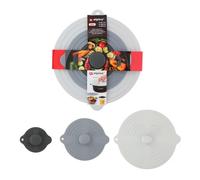 alpina. Silicone Lid Set - 3 Pieces - Diameter 12/20/28 cm - Silicone