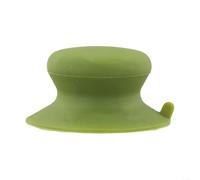 Silicone Lid Handle with Suction Base for Cooking Vessels and Meal Prep Boxes Heat Resistant and Optimized for Ergonomic Use (green)