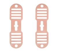 Silicone Lid Lock Strap for Crockpot Slow Cooker(6/7/8 Quart)-Pink 2PCS