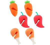 Silicone Lid Spill Stoppers Boil Lifters 6pcs for Kitchen