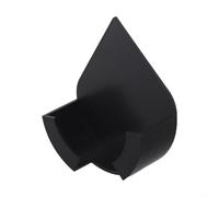 Silicone Lined Coffee Handle Rack Black White(Black)