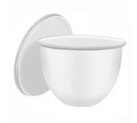 Silicone Liners Designed For For Tilt Head Stand Mixers Fits Standard Bowl Dimensions Reusable Dishwasher Safe Microwave Safe With Pouring Spout(White)