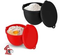 Silicone Liners for - Tilt-Head 5QT Stand Mixers,for - Silicone Bowl Insert,Replacement Mixer Bowls,M-ixer Attachments & Accessories for Baking