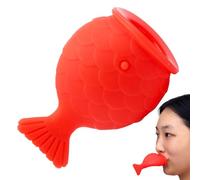 Silicone Lip Beauty Plumper, Fish Lip Plumper Lip Enhancer, Fish Shape Lip Enhancer Plumper Device, Silicone Fish Lip Plumper, Silicone Filler Plumper For Sexy Mouth, Natural Pout For Girls And Women