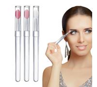 Silicone Lip Brush Applicator Reusable Portable Travel Compact Lidded