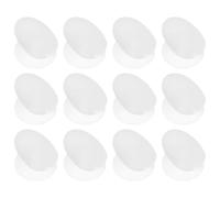 Silicone Lip Brush Protector Holder 12pcs Anti-lost White